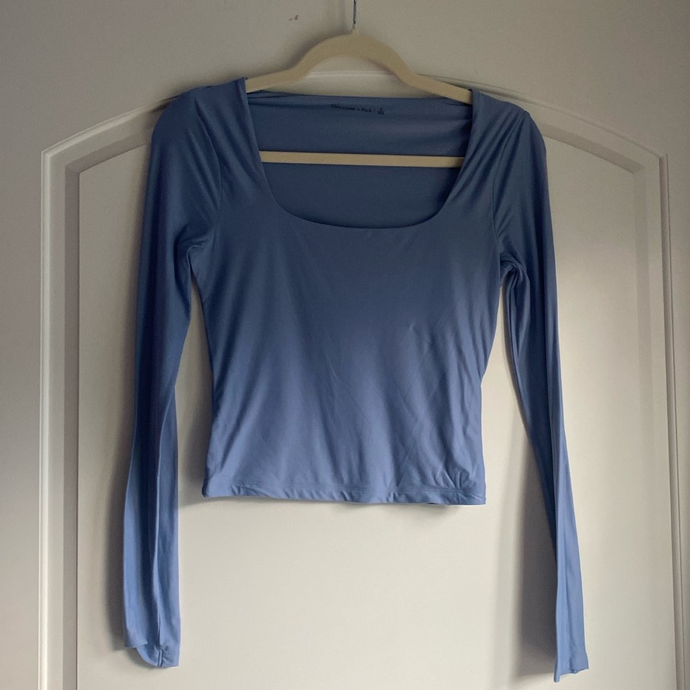 Abercrombie soft matte long sleeve t shirt